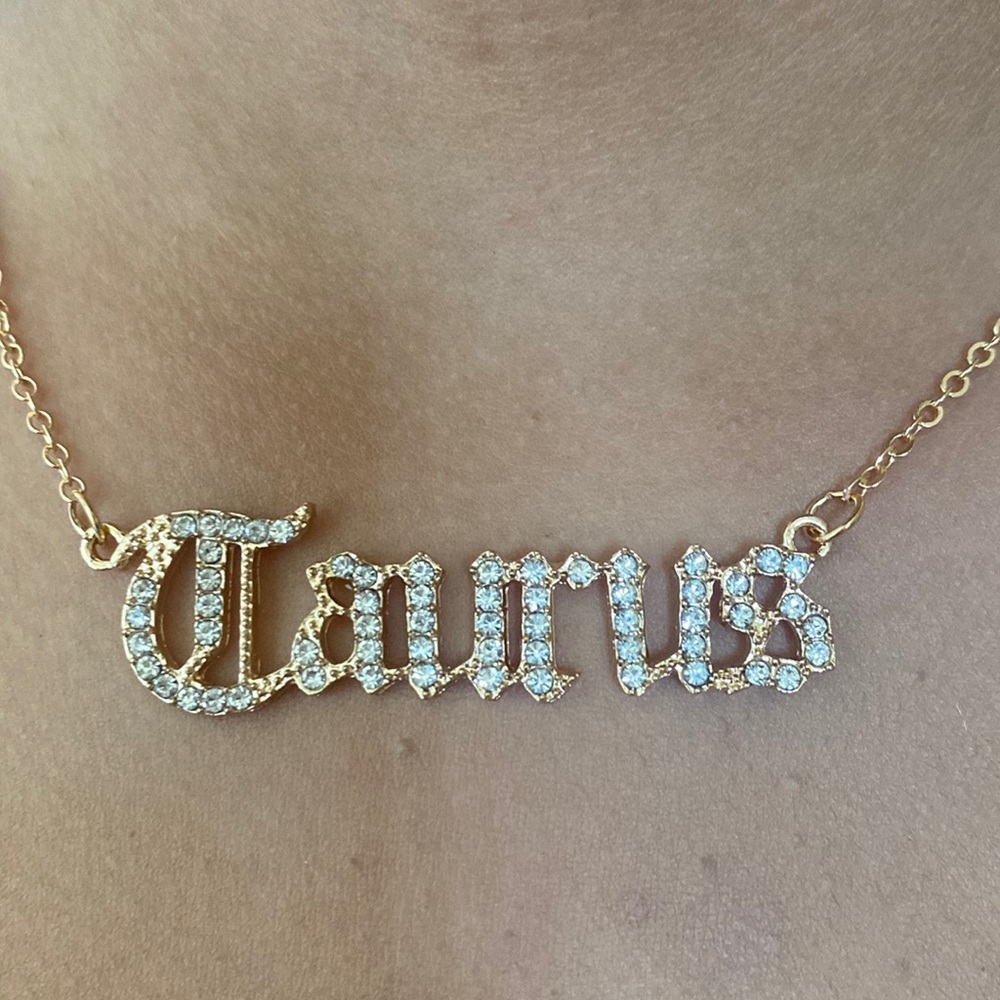 Taurus ♉️ necklace